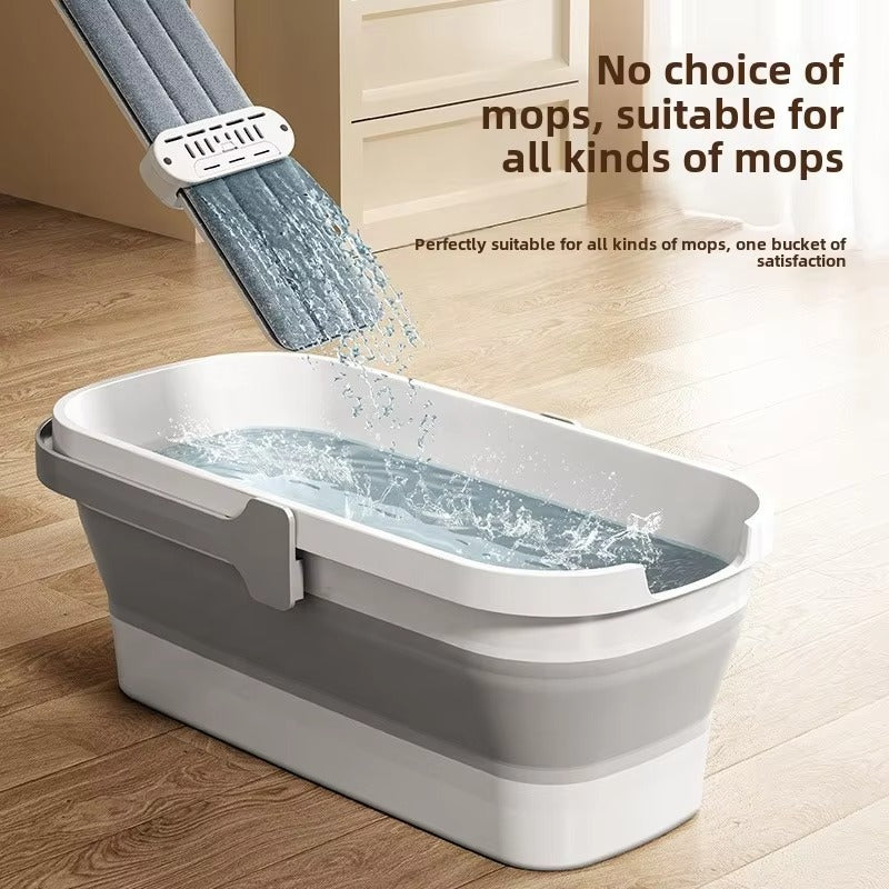 Collapsible Silicone Bucket Portable Folding Wash Basin