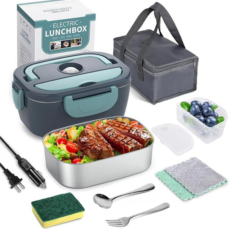 1.5L Electric Lunch Box Food Warmer Portable Heated Lunch Box